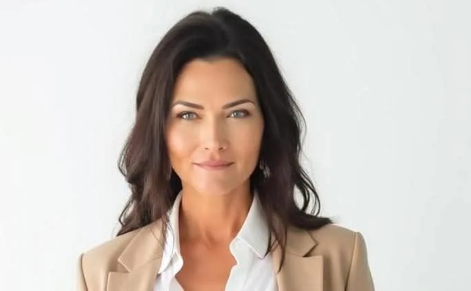Warm professional portrait of Kim Martin, a mortgage advisor